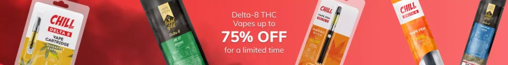 75% OFF Delta-8 THC