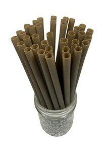 Hemp Straws in mason jar